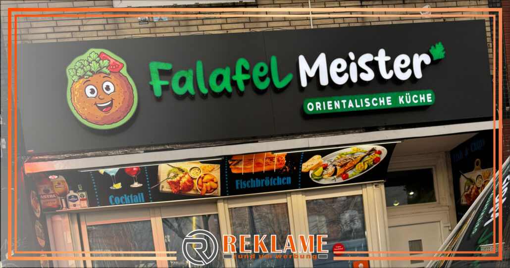Reklame Bremen Außenwerbung 3D-Werbeanlage