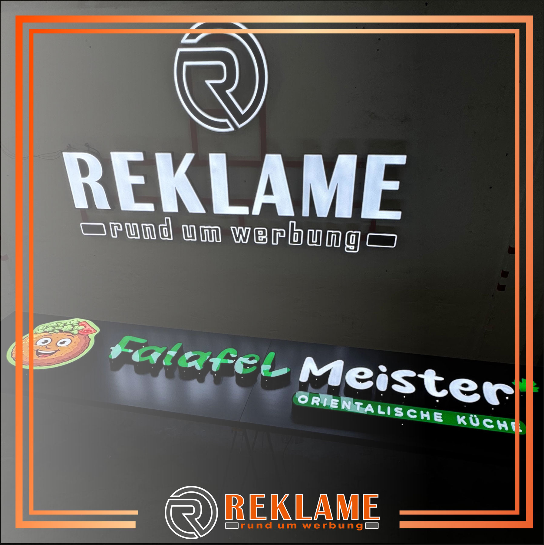 Reklame Bremen Außenwerbung 3D-Werbeanlage