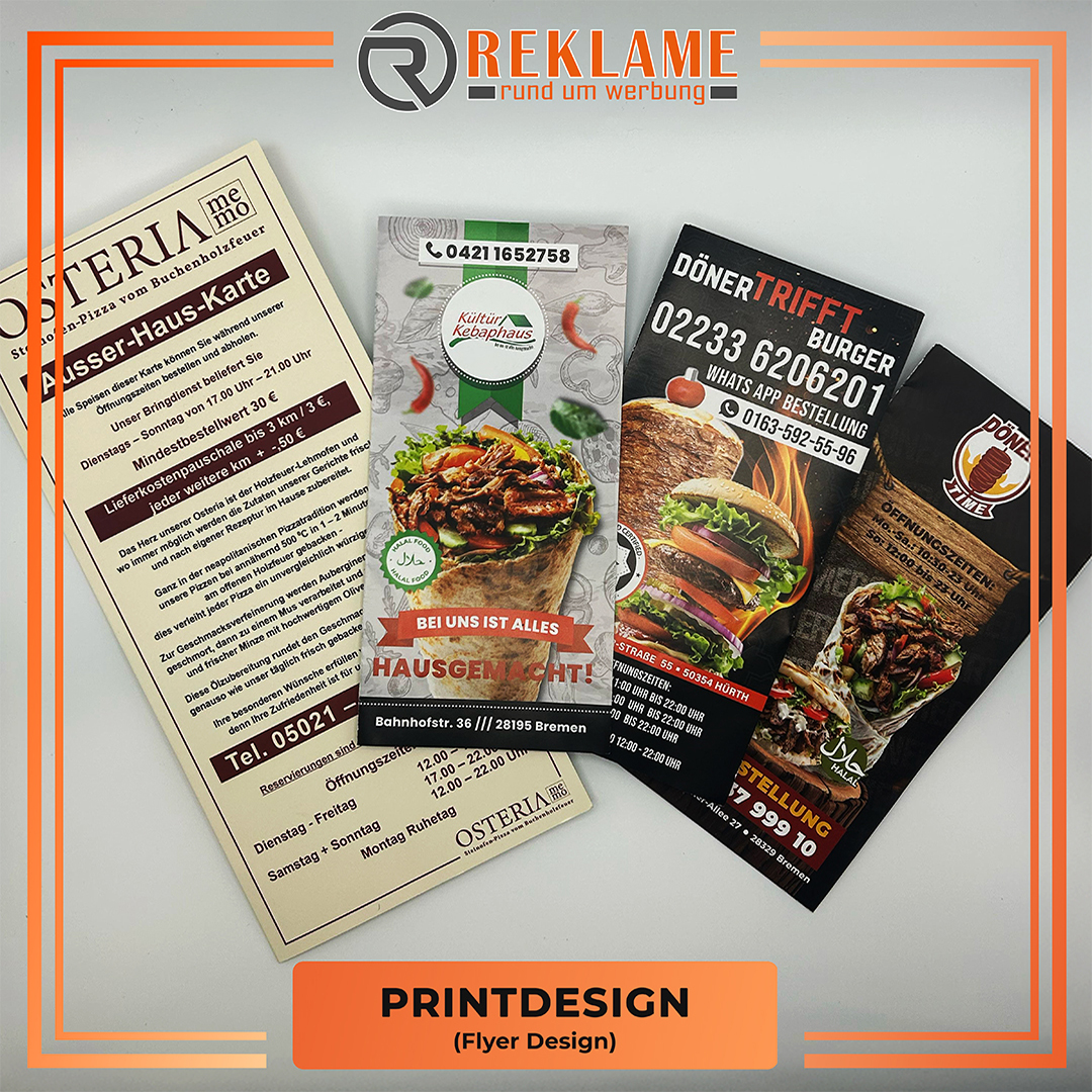 Wie bleibt ein Flyer im Kopf? - Reklame Bremen