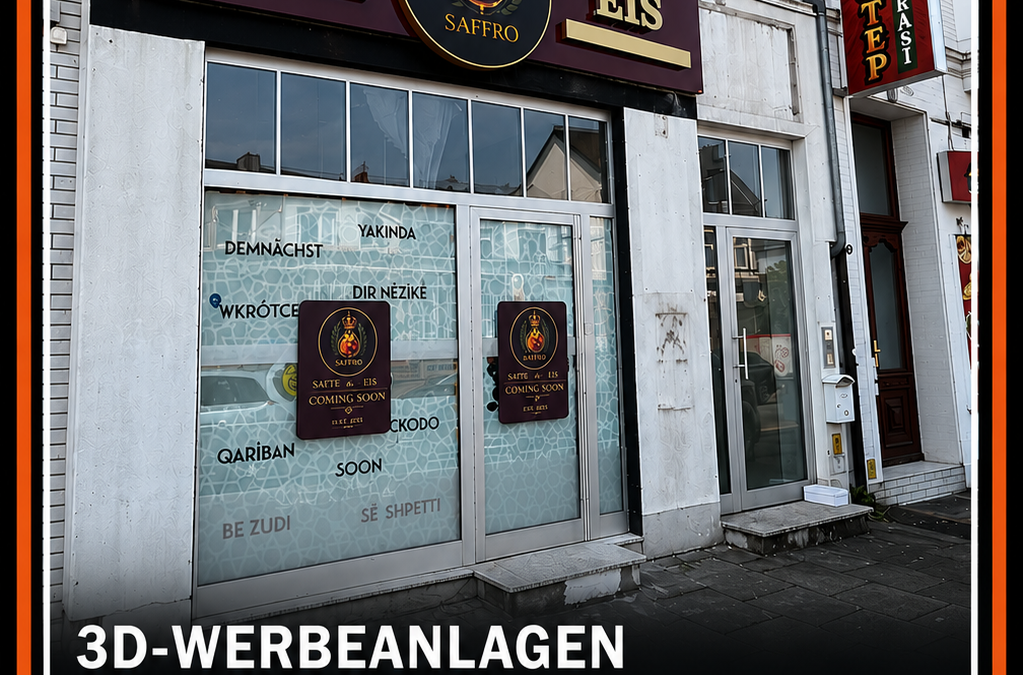 Warum sind 3D-Werbeanlagen erfolgreich?